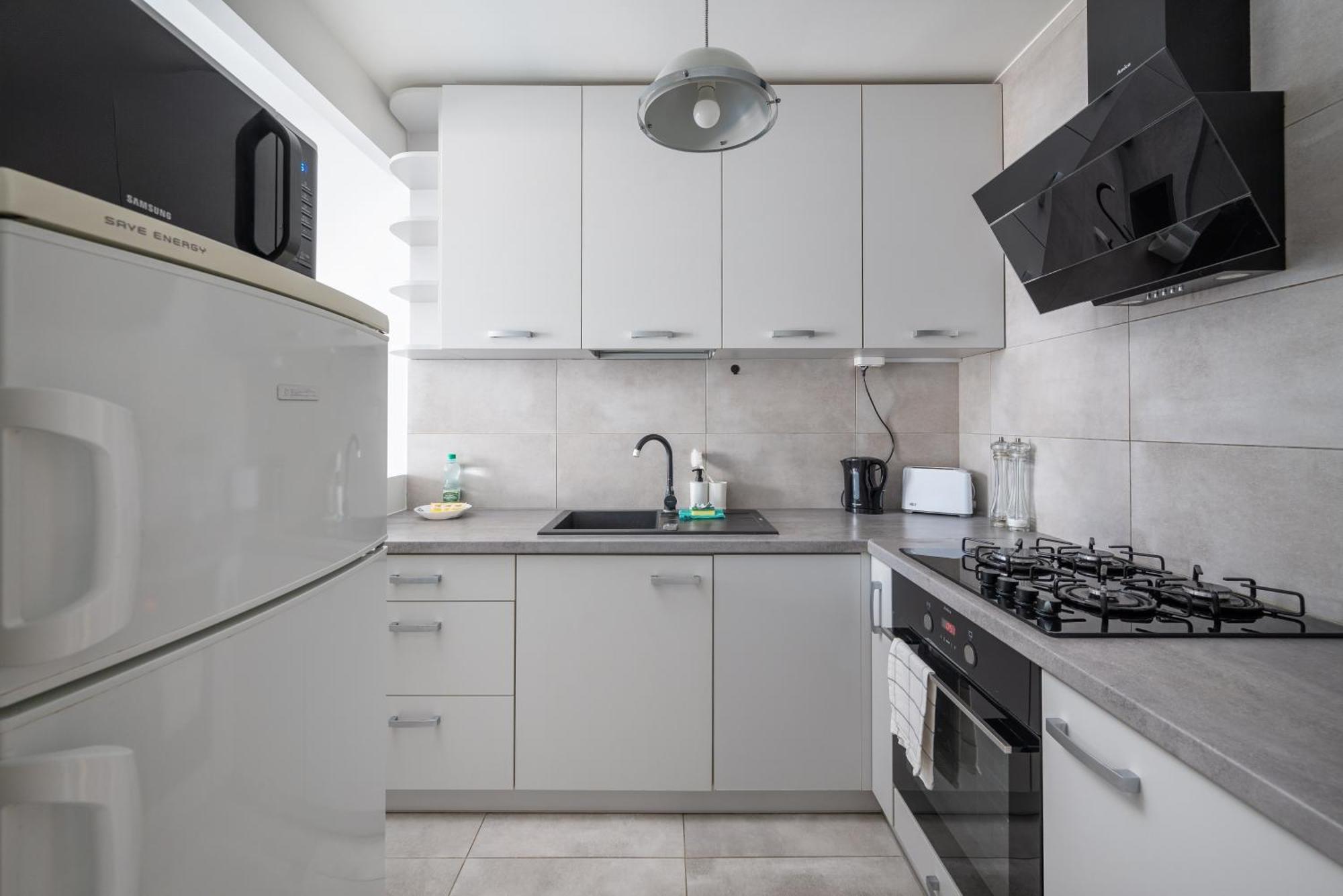 Grzybowska Blue City Centre Apartment Warsaw Exterior photo