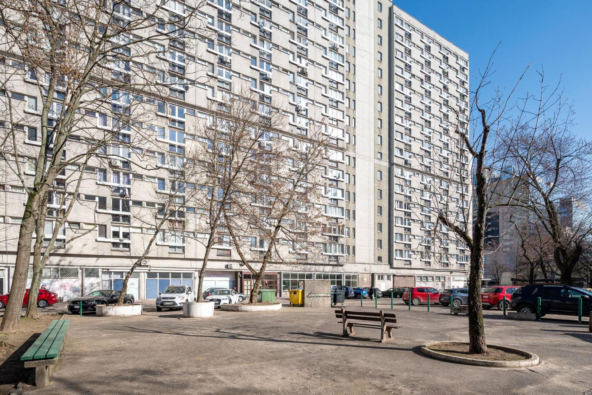 Grzybowska Blue City Centre Apartment Warsaw Exterior photo
